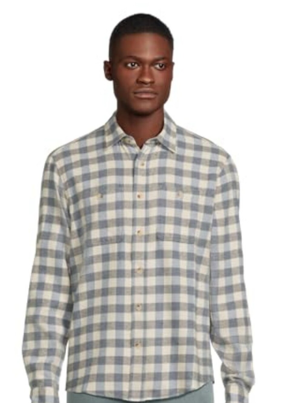 Perry Ellis Portfolio men’s shirt 16/34/35 checks good for office day out